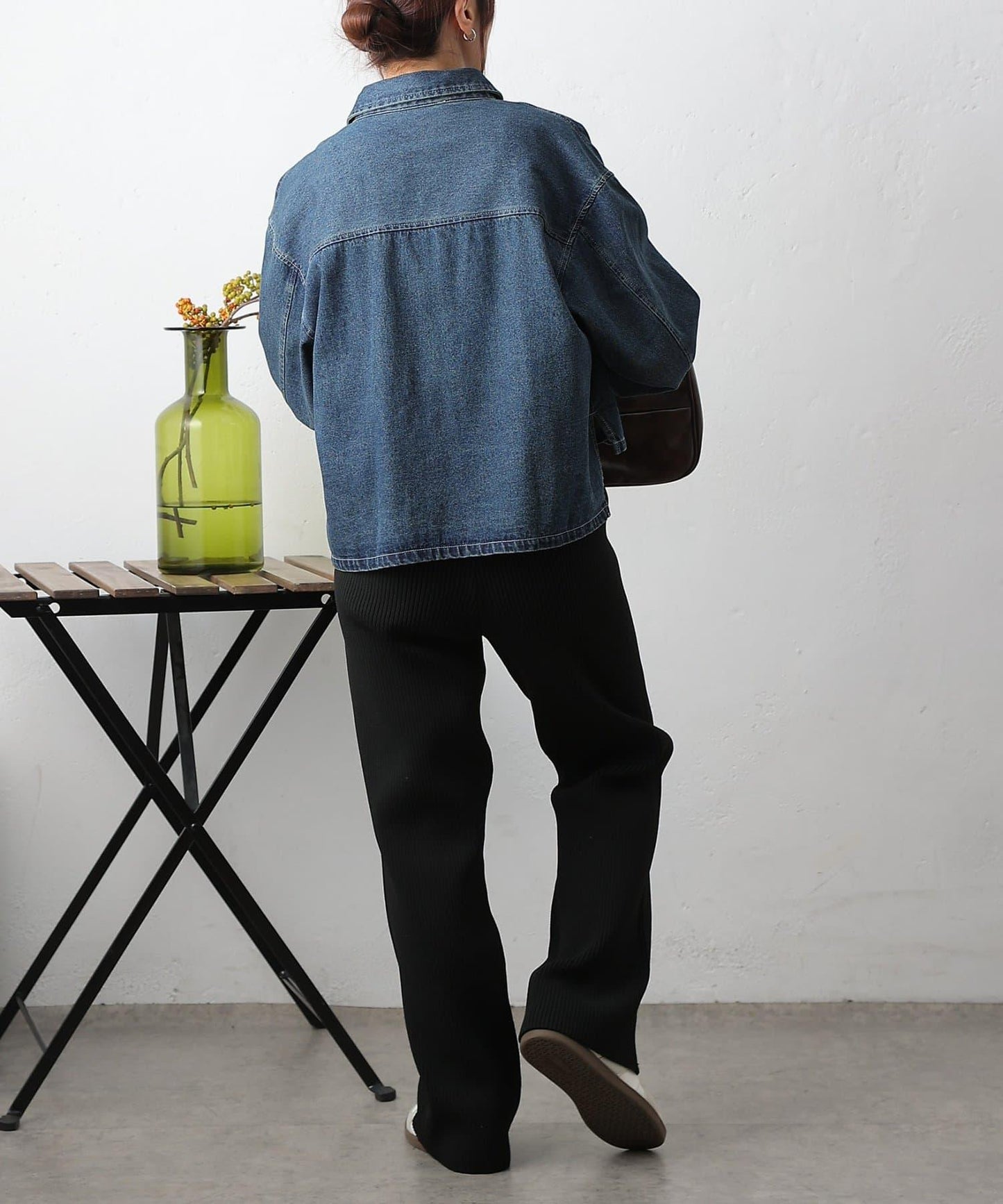 滌綸紗羅紋長褲