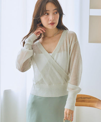 【La boutique BonBon】亮絲馬海毛可前後兩穿針織衫