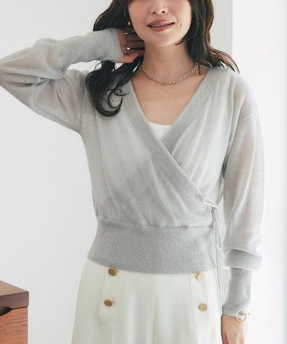 【La boutique BonBon】亮絲馬海毛可前後兩穿針織衫