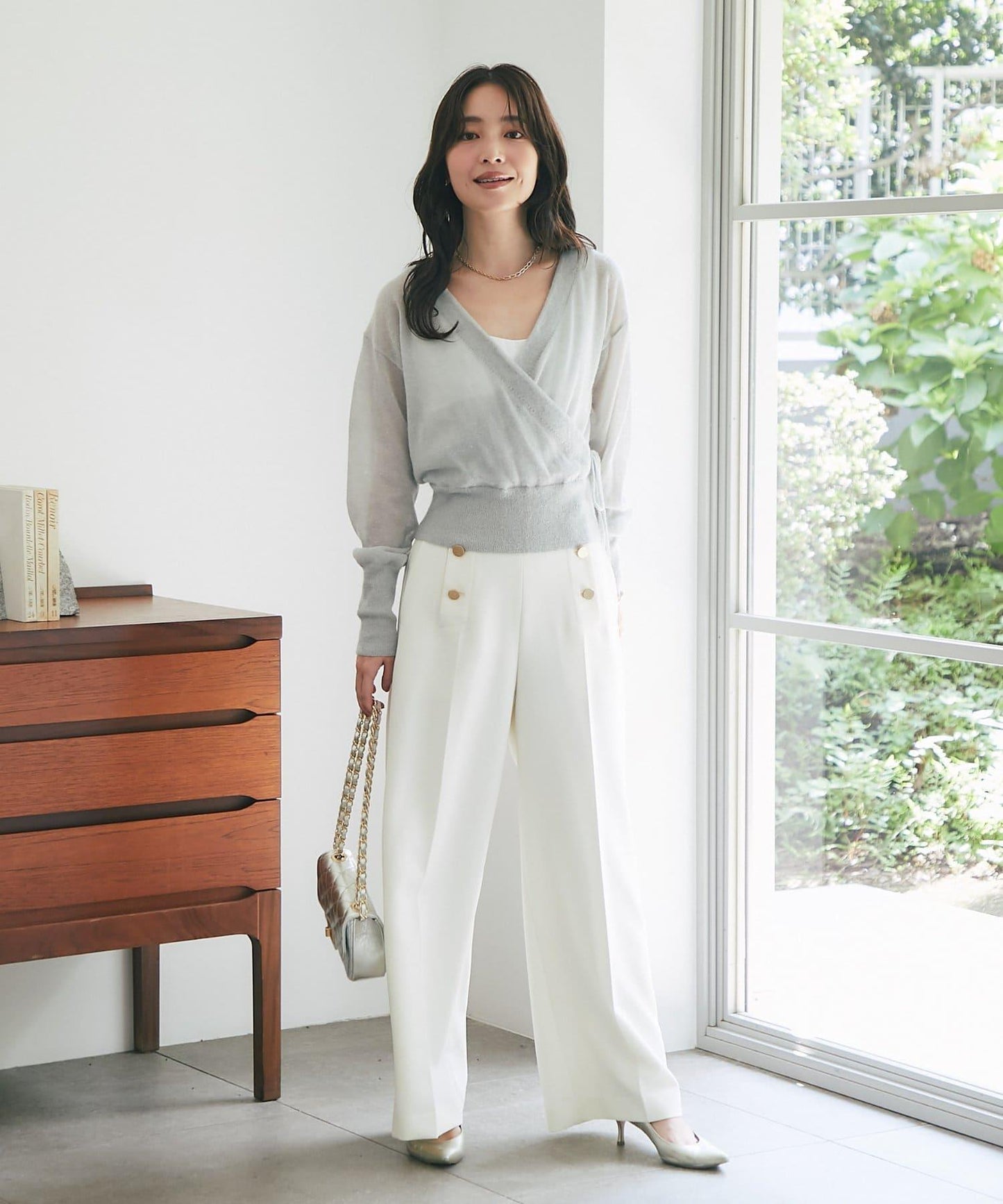 【La boutique BonBon】亮絲馬海毛可前後兩穿針織衫