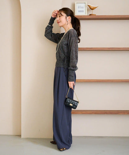 【La boutique BonBon】亮絲馬海毛可前後兩穿針織衫