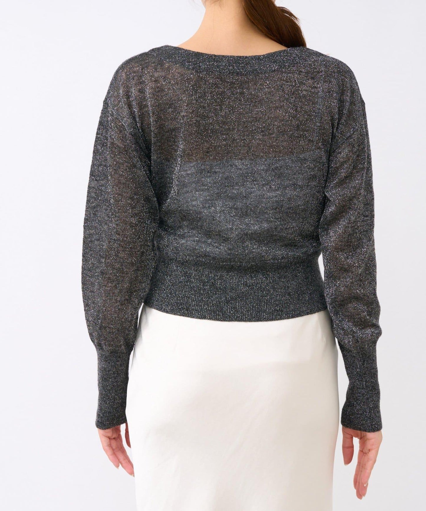 【La boutique BonBon】亮絲馬海毛可前後兩穿針織衫