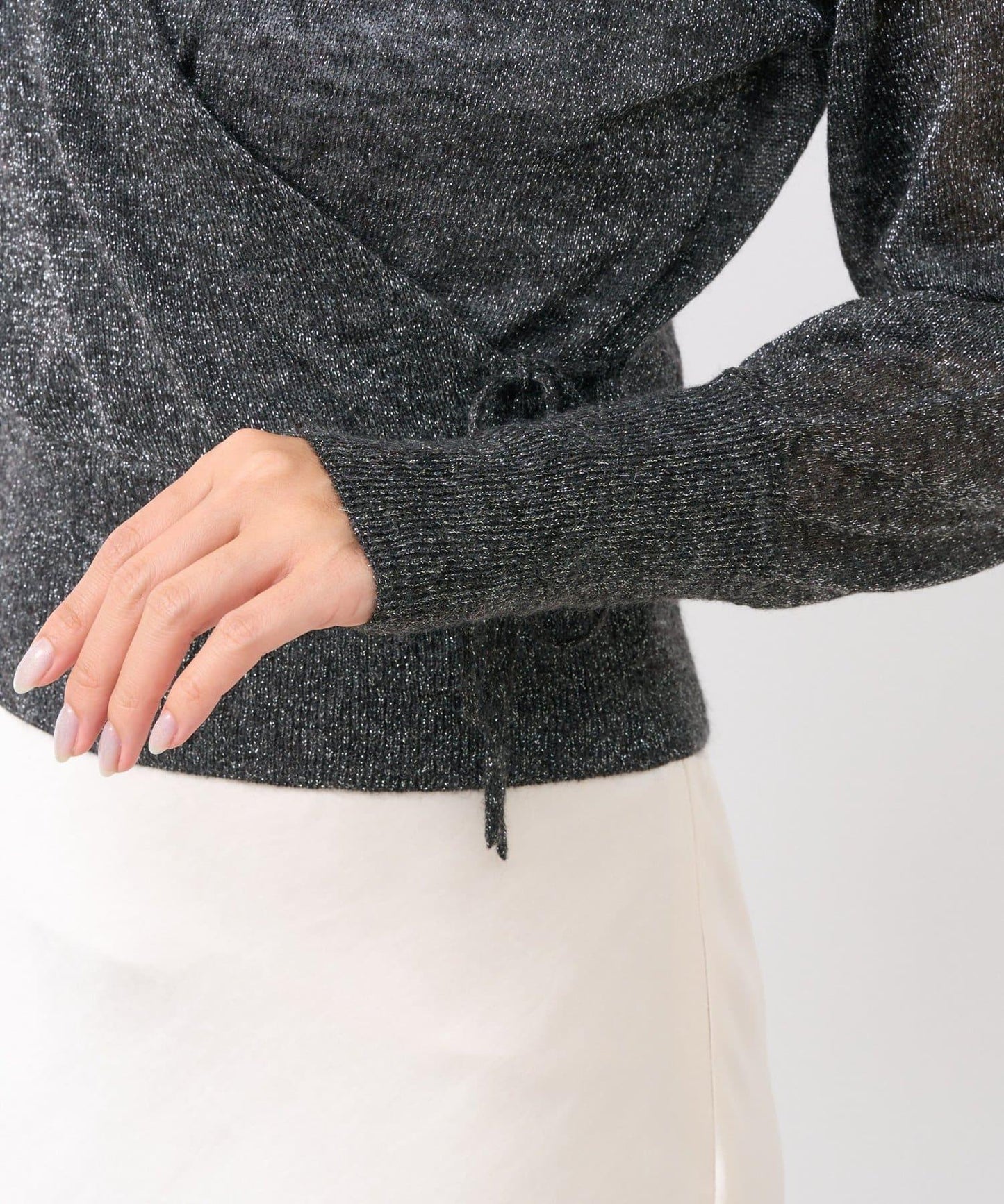 【La boutique BonBon】亮絲馬海毛可前後兩穿針織衫