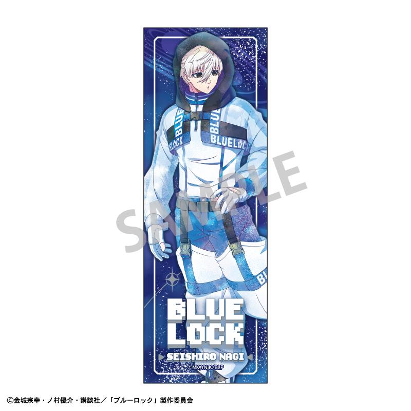 《藍色監獄》長方形徽章 凪誠士郎／賽博朋克復興 神之觸TOUCH