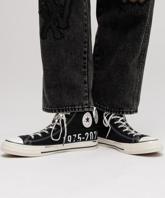《AVIREX × CONVERSE》{ALL STAR} 復古高幫帆布鞋