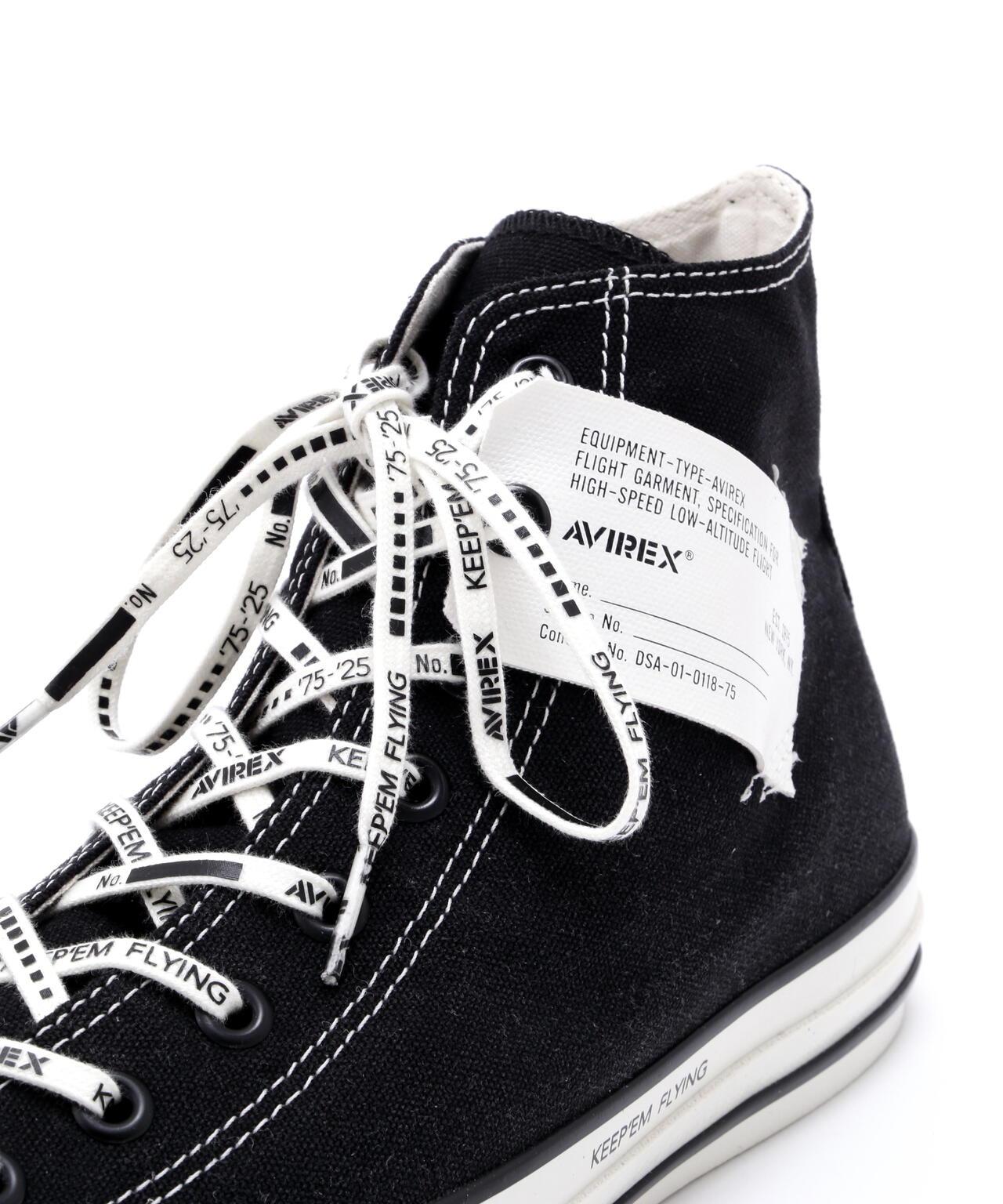 《AVIREX × CONVERSE》{ALL STAR} 復古高幫帆布鞋