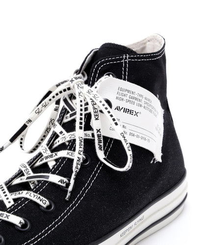 《AVIREX × CONVERSE》{ALL STAR} 復古高幫帆布鞋