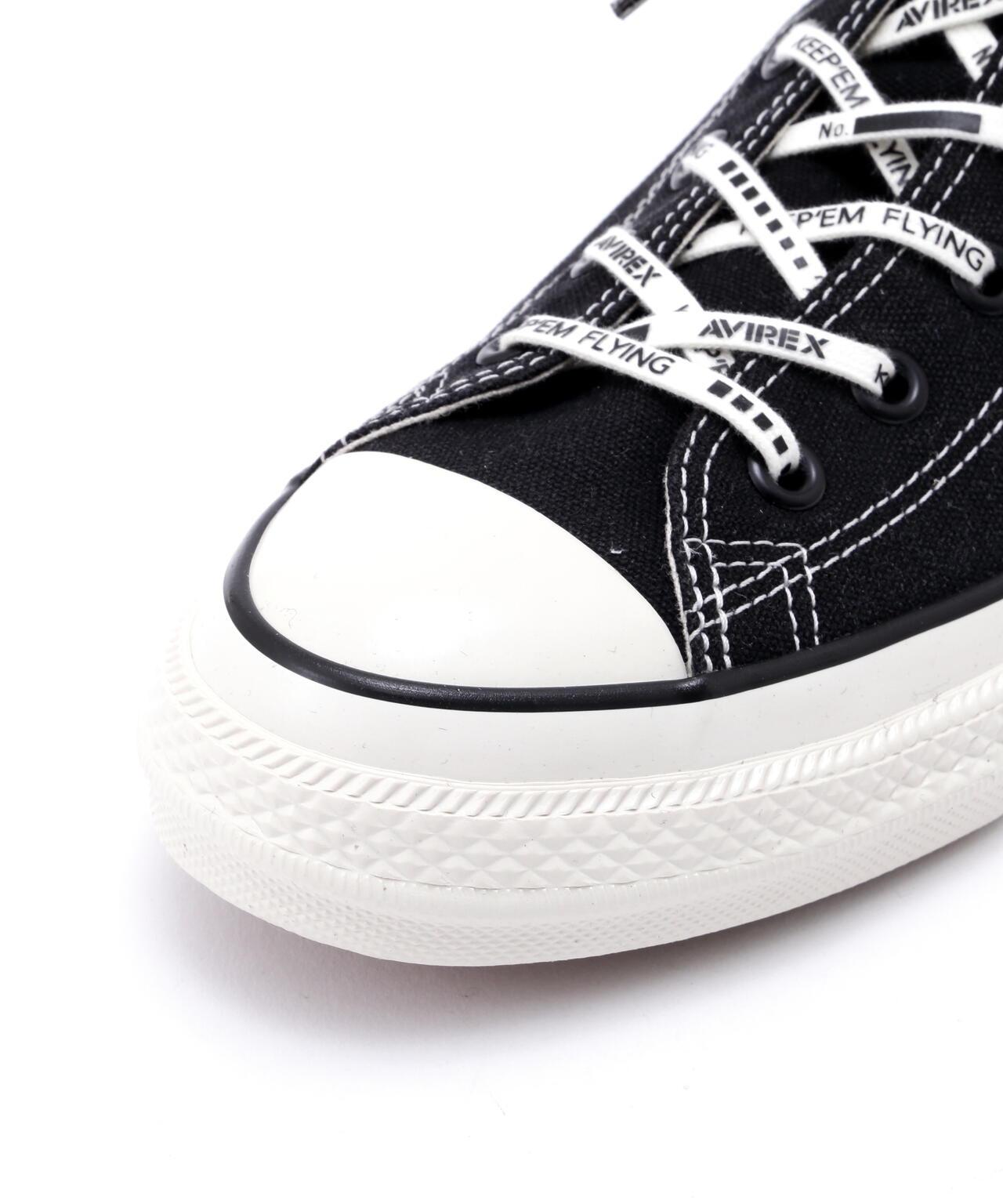 《AVIREX × CONVERSE》{ALL STAR} 復古高幫帆布鞋
