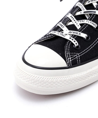 《AVIREX × CONVERSE》{ALL STAR} 復古高幫帆布鞋