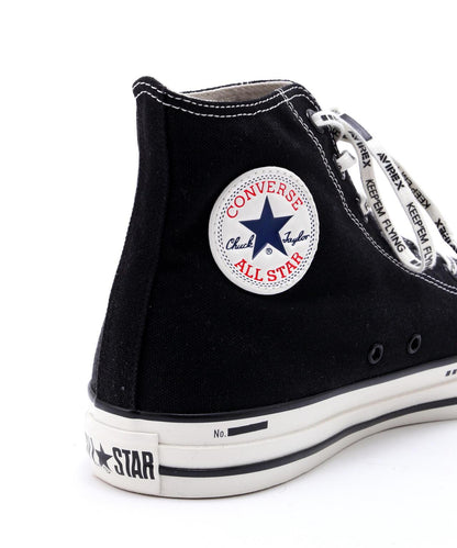 《AVIREX × CONVERSE》{ALL STAR} 復古高幫帆布鞋