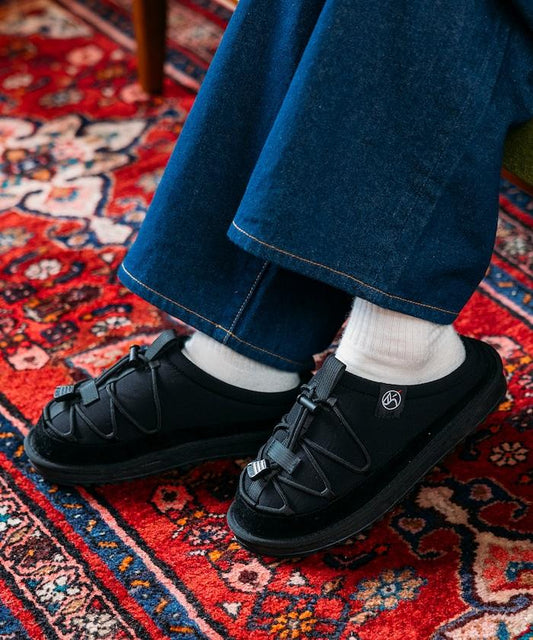 傘繩鞋帶露營懶人鞋 / 一腳蹬