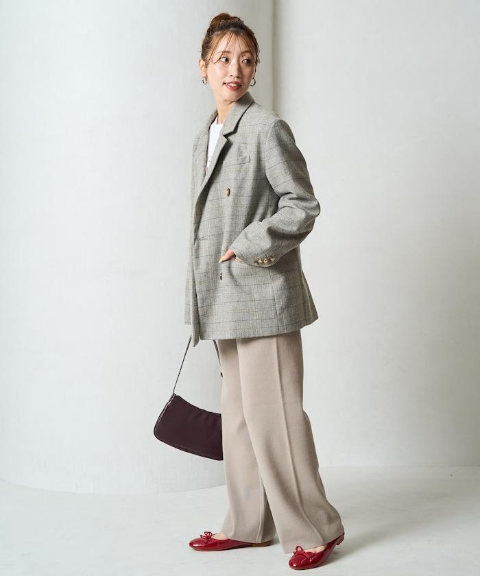 針織寬鬆休閒褲