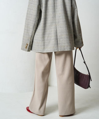 針織寬鬆休閒褲