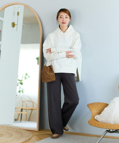 針織寬鬆休閒褲