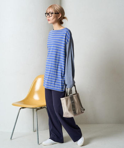 針織寬鬆休閒褲