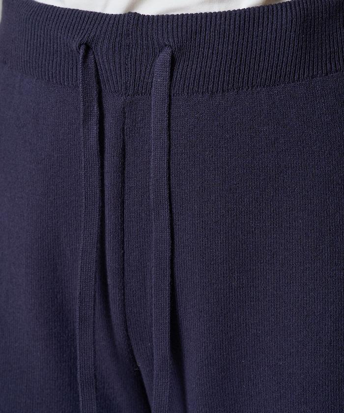 針織寬鬆休閒褲