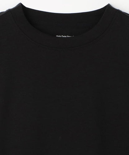 高捻順滑純色短袖T恤 無圖案