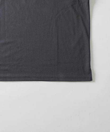 高捻順滑純色短袖T恤 無圖案