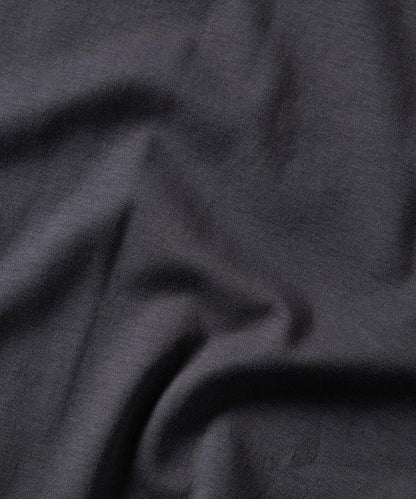 高捻順滑純色短袖T恤 無圖案