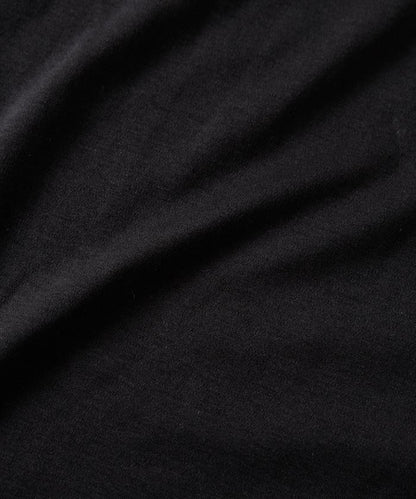 高捻順滑純色短袖T恤 無圖案