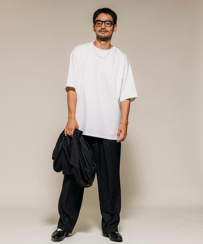 高捻順滑純色短袖T恤 無圖案