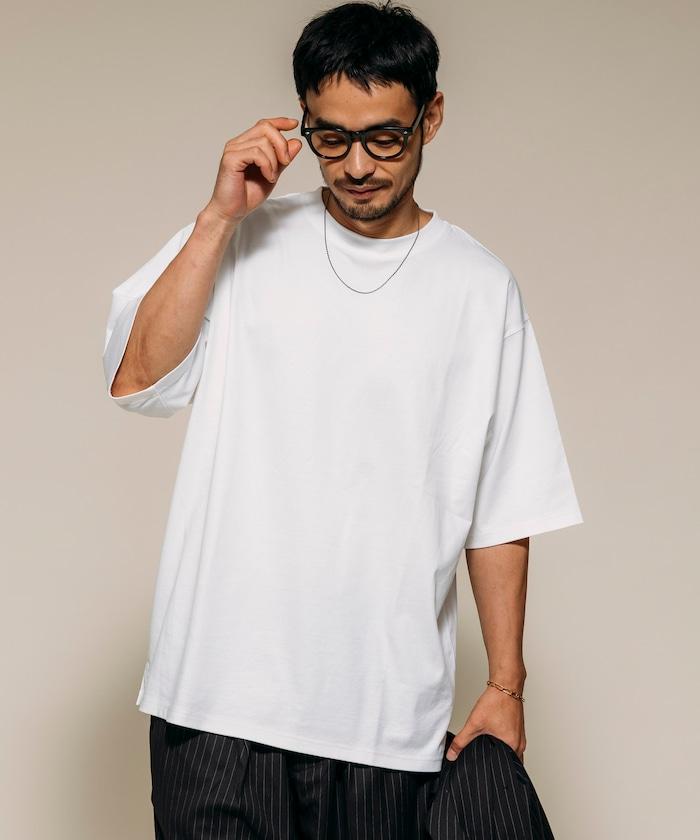 高捻順滑純色短袖T恤 無圖案