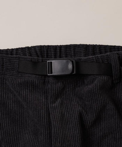 燈芯絨 SOLOTEX 修身款編織腰帶長褲