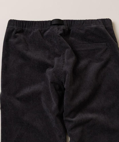 燈芯絨 SOLOTEX 修身款編織腰帶長褲