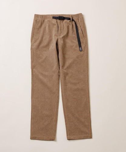 燈芯絨 SOLOTEX 修身款編織腰帶長褲