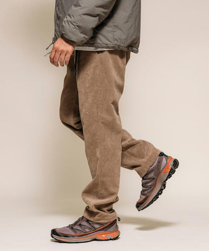 燈芯絨 SOLOTEX 修身款編織腰帶長褲