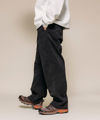 燈芯絨 SOLOTEX 常規版型 編織腰帶長褲