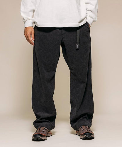 燈芯絨 SOLOTEX 常規版型 編織腰帶長褲