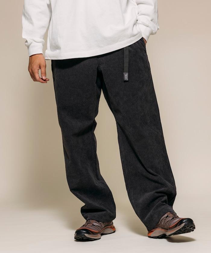 燈芯絨 SOLOTEX 常規版型 編織腰帶長褲