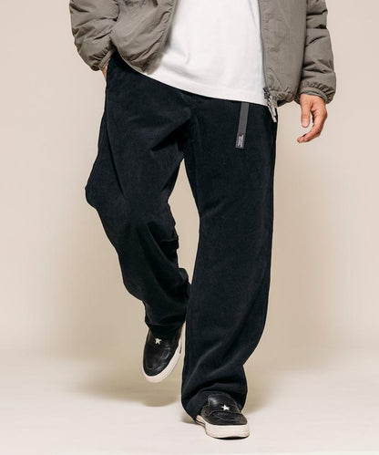 燈芯絨 SOLOTEX 常規版型 編織腰帶長褲