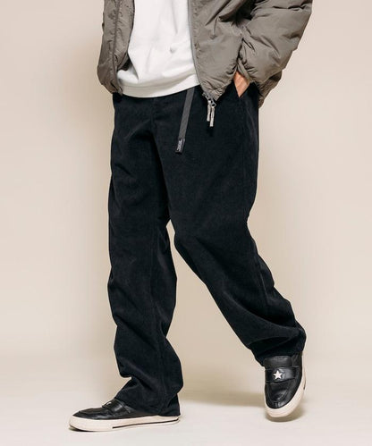 燈芯絨 SOLOTEX 常規版型 編織腰帶長褲