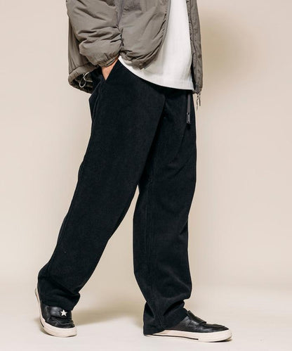 燈芯絨 SOLOTEX 常規版型 編織腰帶長褲