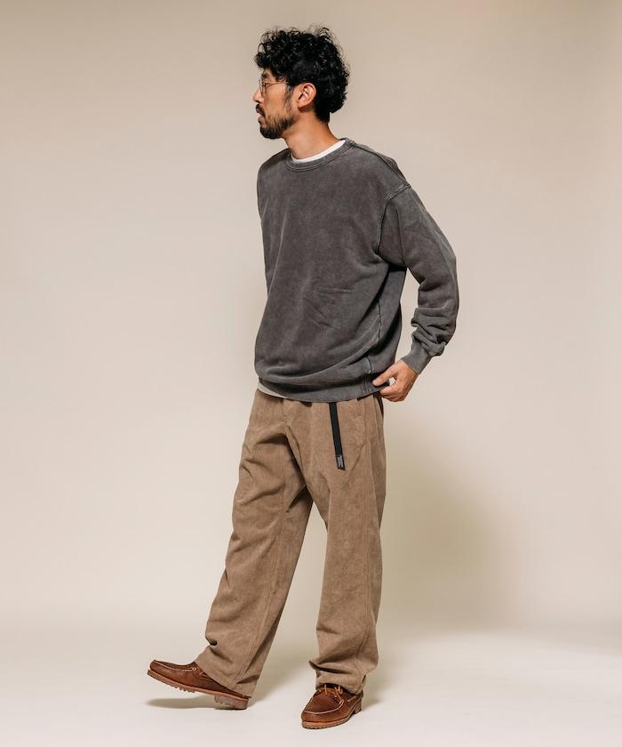 燈芯絨 SOLOTEX 常規版型 編織腰帶長褲