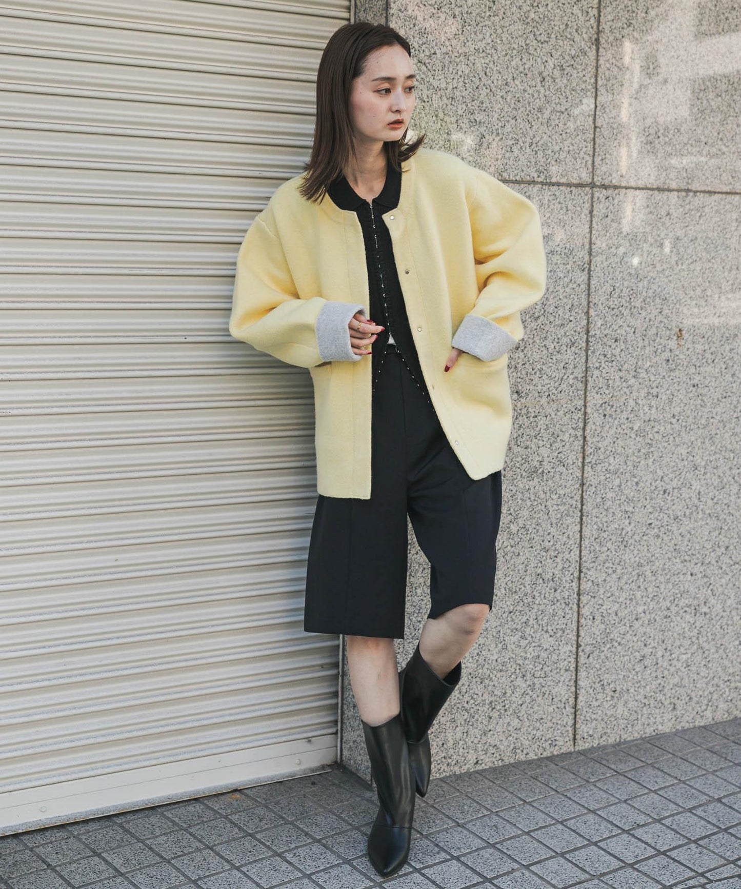 寬筒中筒靴