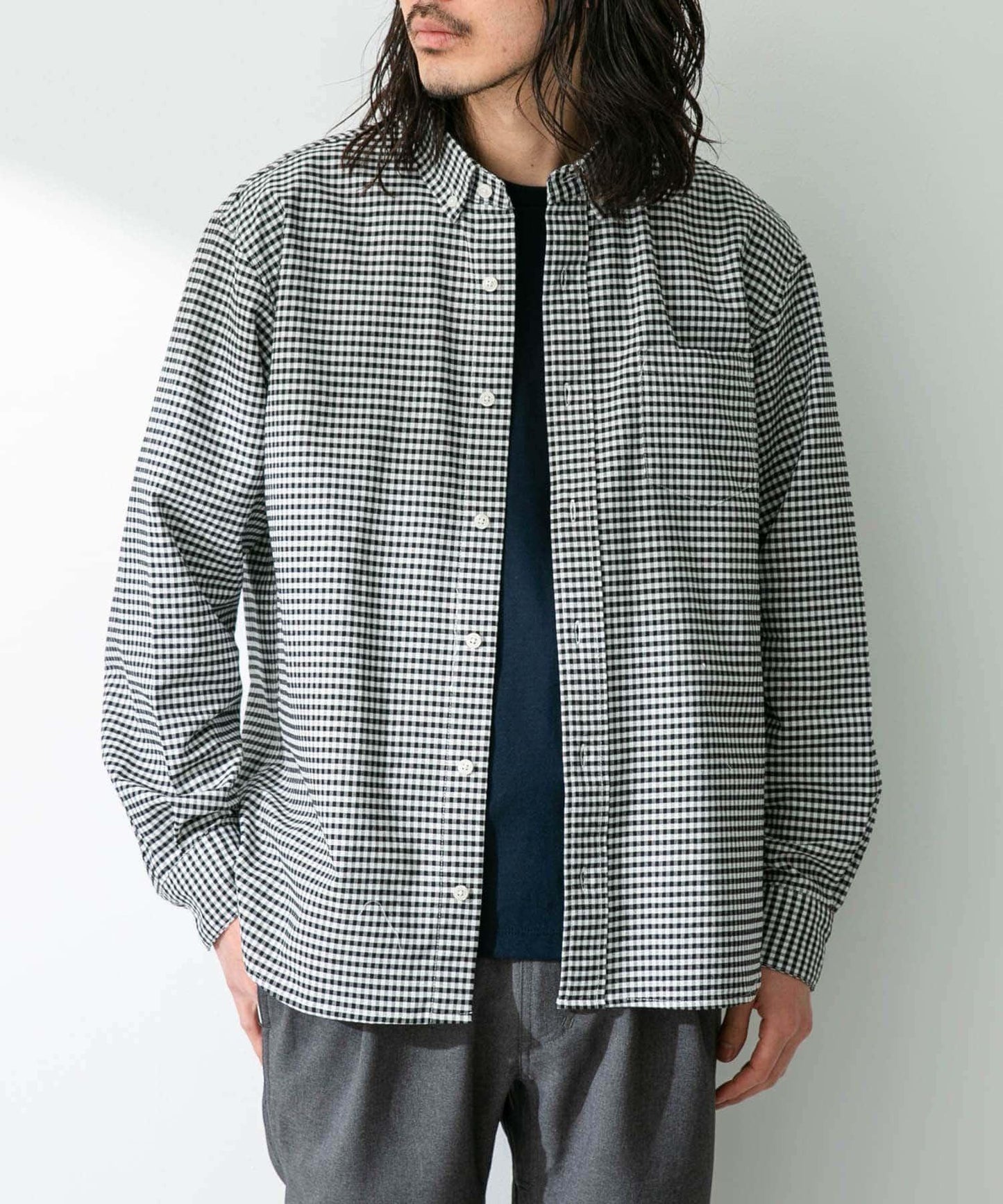 XS碼/官網限定 抗菌牛津紐扣領長袖襯衫
