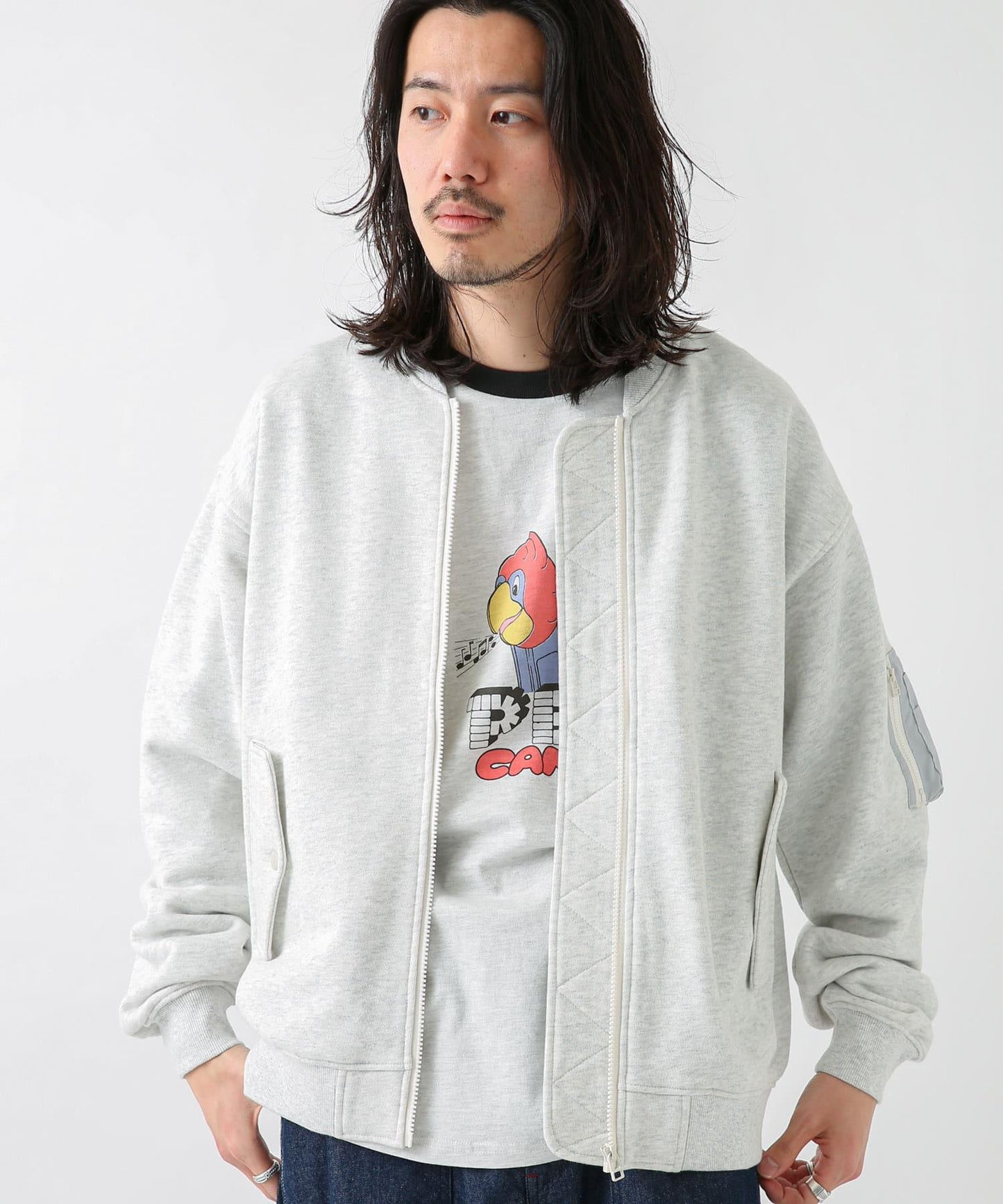 加絨衛衣MA-1飛行夾克