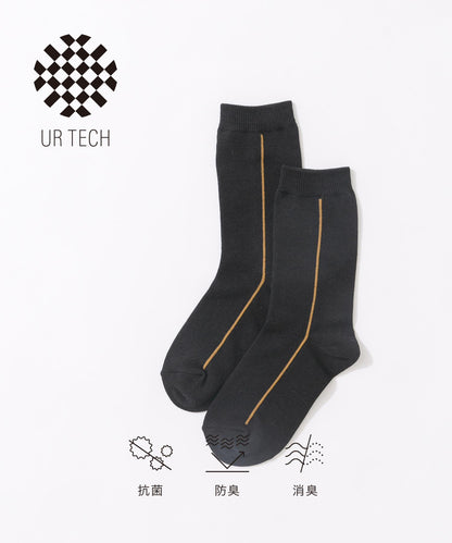 『URTECH』側邊條紋襪