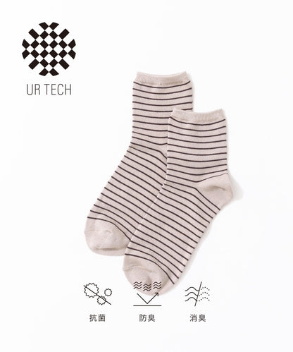 『URTECH』條紋襪