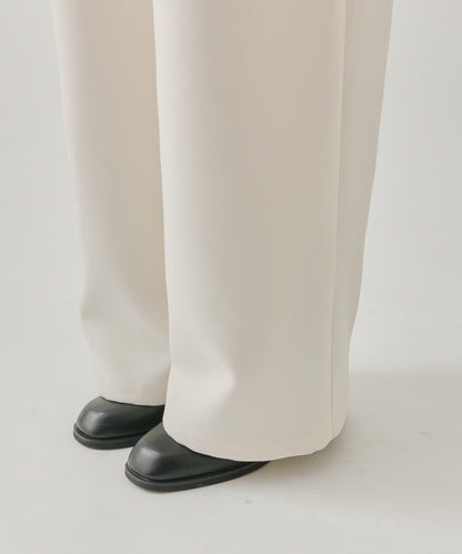 花呢荷葉邊吊帶上衣套裝