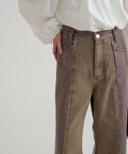 美麗喇叭牛仔褲