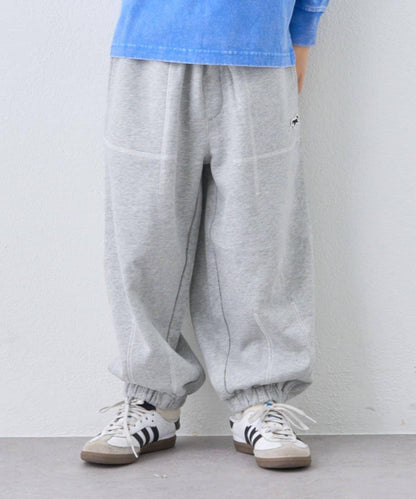 【KIDS】【FOX×TYPY】拼色縫線衛褲