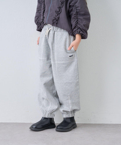 【KIDS】【FOX×TYPY】拼色縫線衛褲