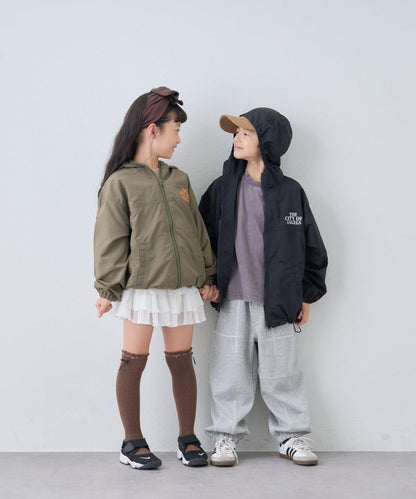 【KIDS】【FOX×TYPY】拼色縫線衛褲