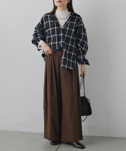 【25AW新色上市！】棉質透視高領T恤