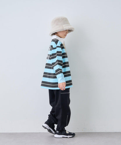 【KIDS】【FOX×TYPY】拼色縫線衛褲