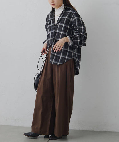 漸變格紋襯衫